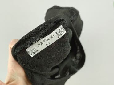 czarne t shirty damskie w serek: T-shirt damski, rozmiar L — 4