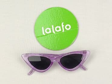 paski do sukienki srebrne: Glasses, Sunglasses, Cat eyes design, condition - Perfect — 2