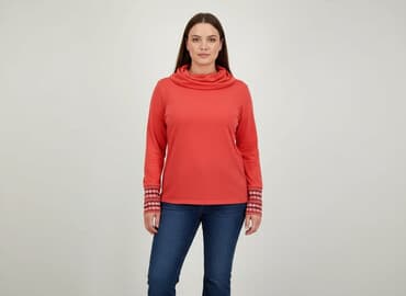 bluzki z golfem: Bluzka damska, rozmiar 2XL — 6