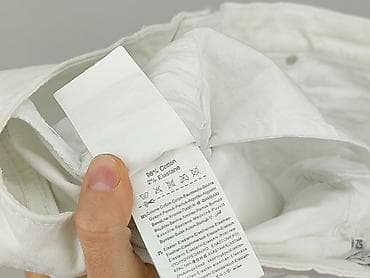 białe dżinsy: Jeansy damskie, rozmiar 5XL — 5