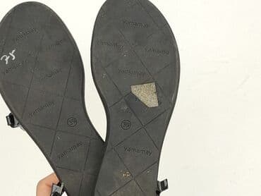 sandały fakirki: Japonki damskie, rozmiar 39 — 5