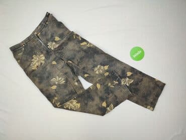 jeansy damskie podarte: Women`s trousers, size XL (EU 42) — 2