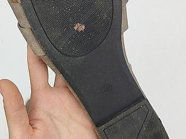 botki na platformie deichmann: Klapki damskie, rozmiar 40 — 5