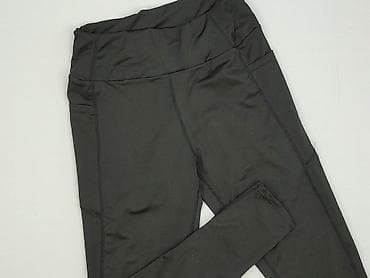 czarna: Legginsy Sportowe damskie, rozmiar M — 1