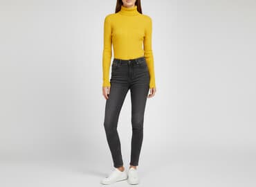 rene buty zimowe: River Island, Golf damski, rozmiar S — 6