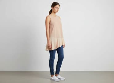 koszulka z bambusem zara: Zara, Bluzka damska, rozmiar L — 6