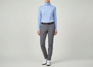 skladanie koszulki: Uniqlo, Golf damski, rozmiar XS — 6