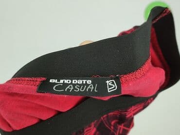 czerwona sukienka w krate: Blind Date, Spódnica damska, S — 4