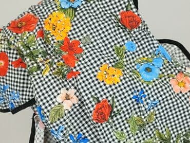 zara sukienka w kwiaty z bufiastymi rękawami: Zara, Women`s dress, size S — 6