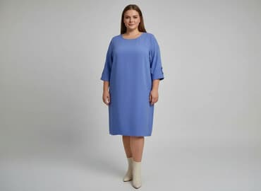 sukienki maxi na wesele niebieska: Sukienka damska, rozmiar XL — 6