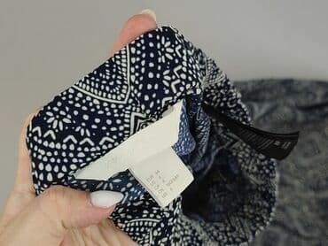 spodnie z szerokimi nogawkami h m: H&M Conscious, Material trousers for women, size XS — 4