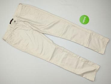 modne jeansy cropped: Moodo, Spodnie materiałowe damskie, rozmiar XL — 2