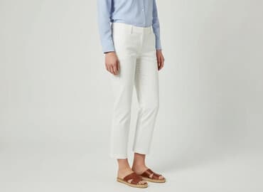 hm spodnie zimowe: H&M, Spodnie materiałowe damskie, rozmiar M — 7