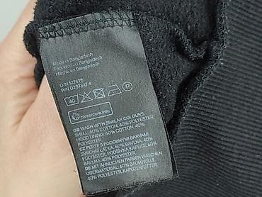obcisłe bluzy: H&M Basic, Bluza z kapturem damska, rozmiar S — 5