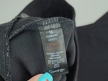 primark leginsy: George, Spodnie materiałowe damskie, rozmiar 2XL — 4
