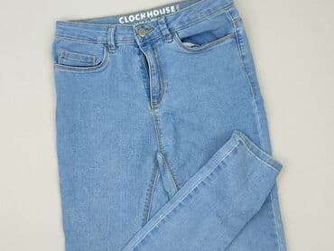 srebrne buty deichmann: Jeansy damskie, rozmiar S — 1