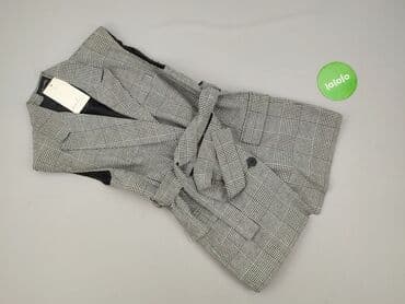 mango marynarka w kratę: Kamizelka damska, M — 2