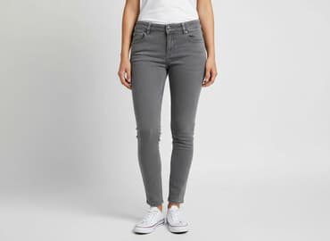 grey jeans: Zartex, Jeansy damskie, rozmiar S — 7