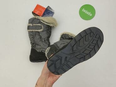 sukienka i kozaki stylizacje: Śniegowce, 30, stan - Idealny — 4