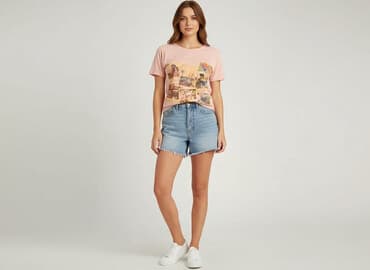 koszulka z laleczka czaki: T-shirt damski, rozmiar S — 5