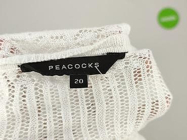 pad: Peacocks, Kardigan damski, rozmiar 4XL — 4