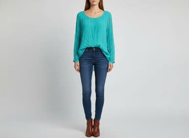 zalando koszule z jedwabiu naturalnego: Bluzka damska, rozmiar S — 1