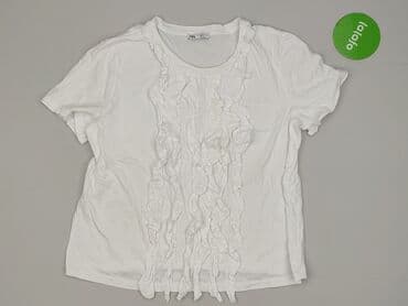 markowe t shirty damskie wyprzedaż zalando: Zara, T-shirt damski, rozmiar L — 2