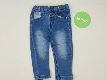 dopasowane sukienki: Denim pants, So cute, 12-18 months, condition - Very good — 2