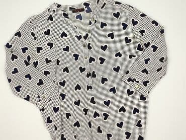 bluzki w paski z serduszkiem: Bluzka damska, rozmiar M — 1