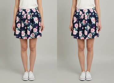 spódniczka mini rozkloszowane: New Look, Spódnica damska, rozmiar L — 7