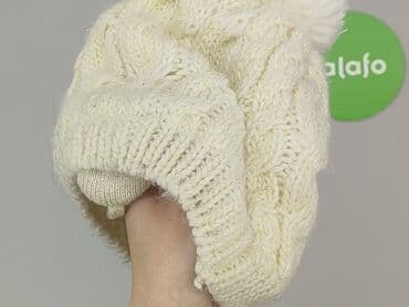 sukienka w pepitkę h: Czapeczka, 9-12 miesięcy, stan - Dobry — 6