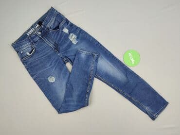 local heroes ubrania: Spodnie jeansowe, H&M, 12 lat, 152, stan - Bardzo dobry — 2