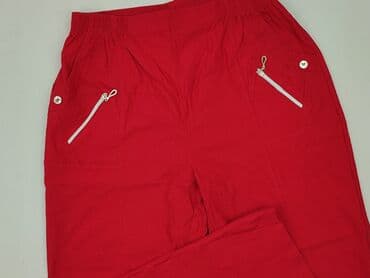 Spodnie materiałowe damskie, rozmiar 7XL