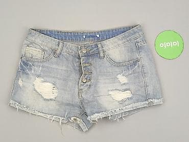 barrel jeans: Szorty damskie, rozmiar L — 2