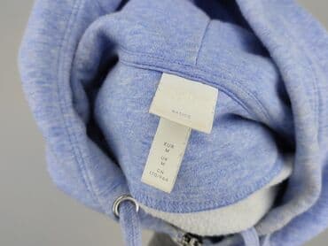czerwone bluzy z kapturem: H&M, Bluza z kapturem damska, rozmiar M — 5