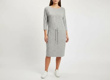 spodnie dresowe megi: MEGI, Sukienka damska, rozmiar L — 6