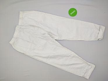 jeans drill: Spodnie materiałowe damskie, rozmiar XL — 3