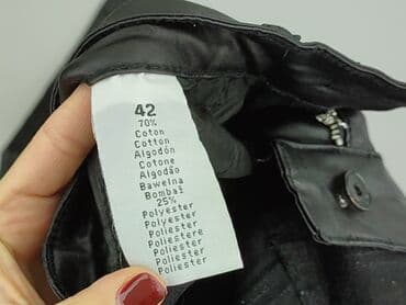 Women's Pants: Material trousers for women, size M — 5