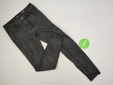 czarne skinny jeans: C&A, Jeansy damskie, rozmiar S — 2