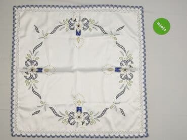 zasłony lidl: Obrus 76 x 76, kolor - Biały, stan - Idealny — 2