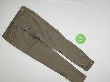 jeansy regular: Spodnie materiałowe damskie, rozmiar M — 3