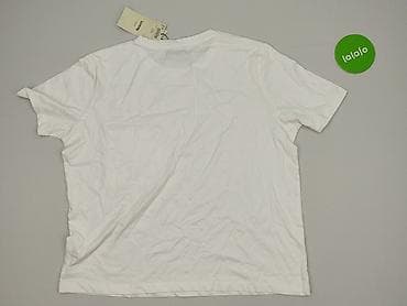 klapki lasocki biale: Sinsay, T-shirt damski, rozmiar XL — 3