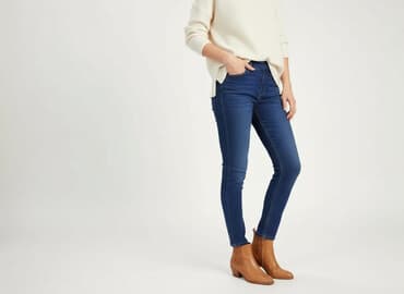 dżinsy czarne: M&S Collection, Jeansy damskie, rozmiar S — 8