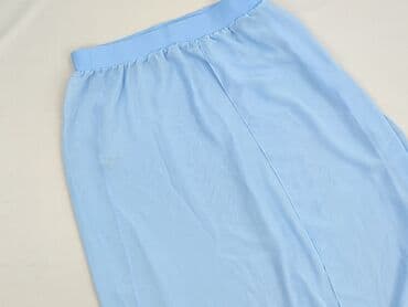 spódniczka alex biało niebieska: Spódnica damska, rozmiar M — 1