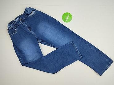 czerwone topy: Spodnie jeansowe, Sinsay, 14 lat, 158/164, stan - Bardzo dobry — 2