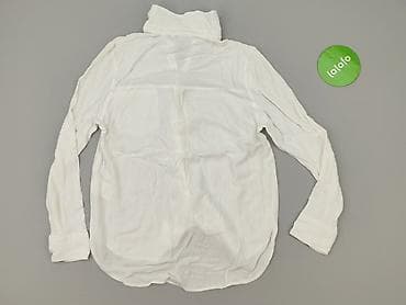 hermes biale klapki: H&M, Koszula damska, rozmiar XS — 3