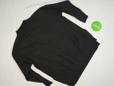 sweter z dekoltem v: Golf damski, M — 2