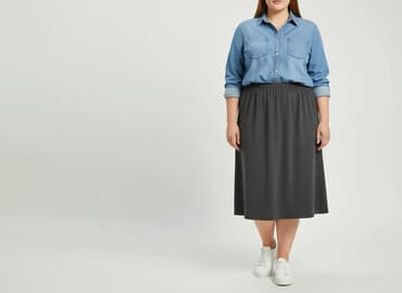 allegro spódnice duże rozmiary: Spódnica damska, rozmiar 7XL — 1