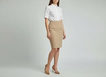 biała spódnice ołówkowe mohito: Mohito, Spódnica damska, rozmiar XS — 7