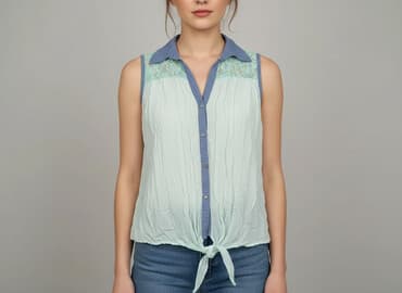 koszula i kamizelka damska: Bluzka damska, rozmiar S — 1